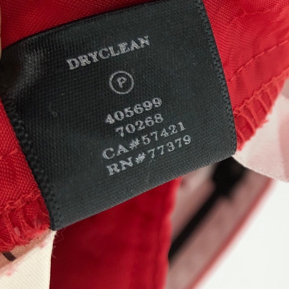 Ann Taylor Womens Wide Leg Linen Pants Size 0 Petite Red Pleat Front High Rise - Picture 7 of 12